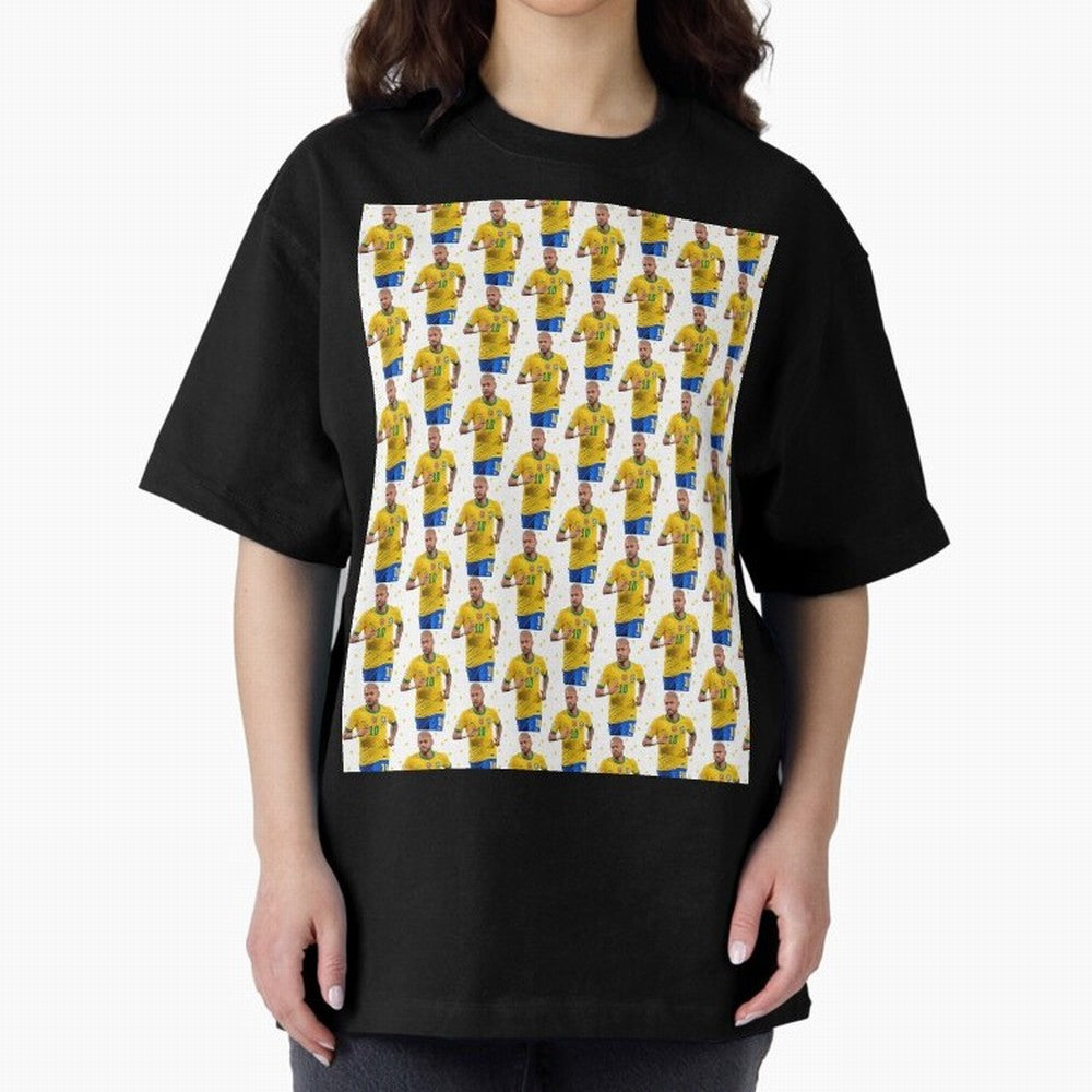 Neymar Star Sexy Graphic T-Shirt Show Your Tournament Heart for FIFA World Cup 2026 Spirit, Inspired by Germany, Cristiano Ronaldo, Haaland and CR7, Championship Spirit, Famous Goals, Roaring Crowds and International Football Unity; Made for Die
