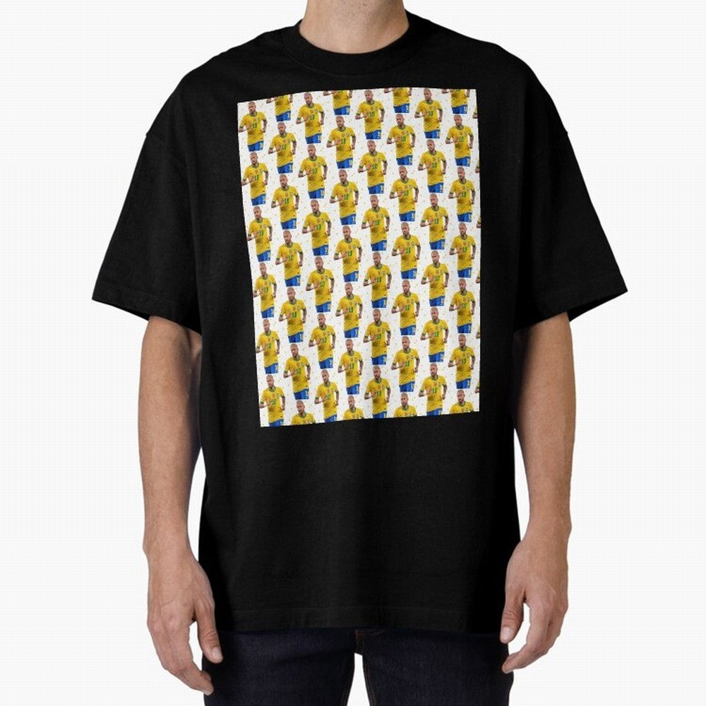 Neymar Star Sexy Graphic T-Shirt Show Your Tournament Heart for FIFA World Cup 2026 Spirit, Inspired by Germany, Cristiano Ronaldo, Haaland and CR7, Championship Spirit, Famous Goals, Roaring Crowds and International Football Unity; Made for Die