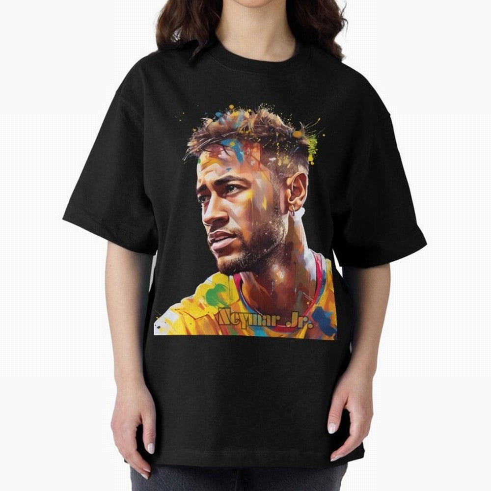 Neymar Premium T-Shirt Bring Retro Soccer Energy to FIFA World Cup 2026 Group Stage Centered on Haaland and Mbappe, Argentina Energy, Classic Soccer Heritage, Championship Pressure, Fan Loyalty and International Pride; Ideal for Football Dads,