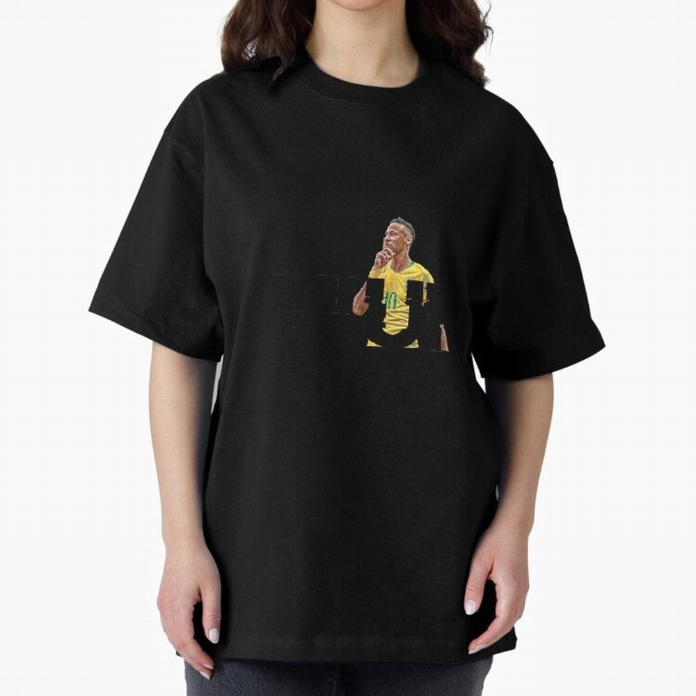 NEYMAR NEVER GIVE UP Premium T-Shirt Wear the Spirit of the FIFA World Cup 2026 Journey through CR7 and Messi Highlights, Spain and Netherlands Pride, Goal Celebration Energy, Supporter Heritage, Football Icons and Worldwide Tournament Joy; Perfect