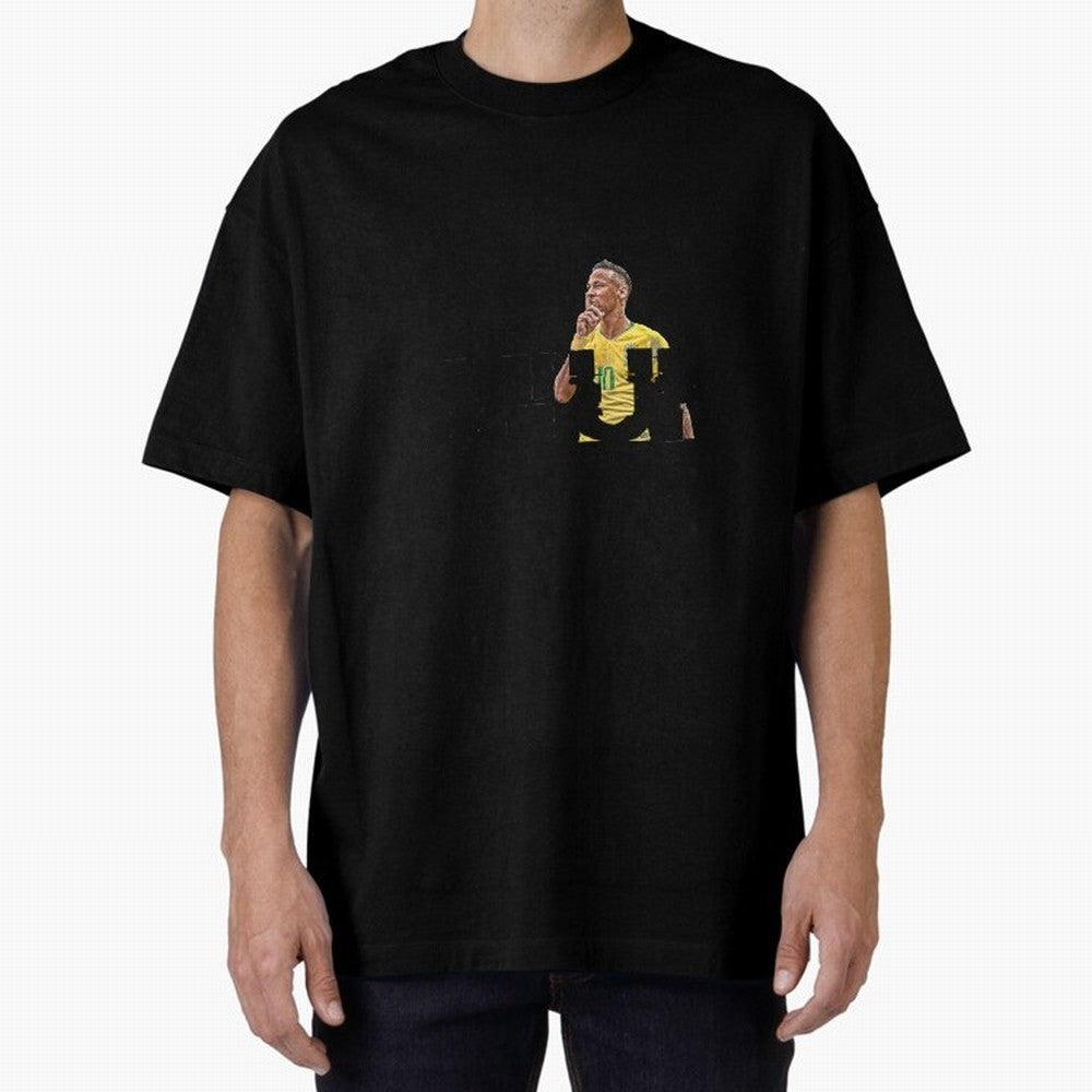 NEYMAR NEVER GIVE UP Premium T-Shirt Wear the Spirit of the FIFA World Cup 2026 Journey through CR7 and Messi Highlights, Spain and Netherlands Pride, Goal Celebration Energy, Supporter Heritage, Football Icons and Worldwide Tournament Joy; Perfect