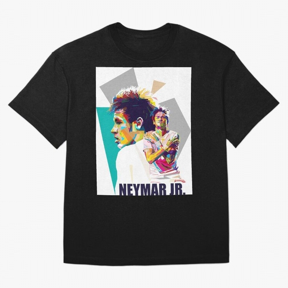 Young Neymar WPAP art Premium T-Shirt Make the Season About FIFA World Cup 2026 USA Canada Mexico for Fans of Messi and Portugal, Spain and Germany, Bringing Worldwide Fan Energy, Dramatic Goals, Stadium Lights and Championship Celebrations;