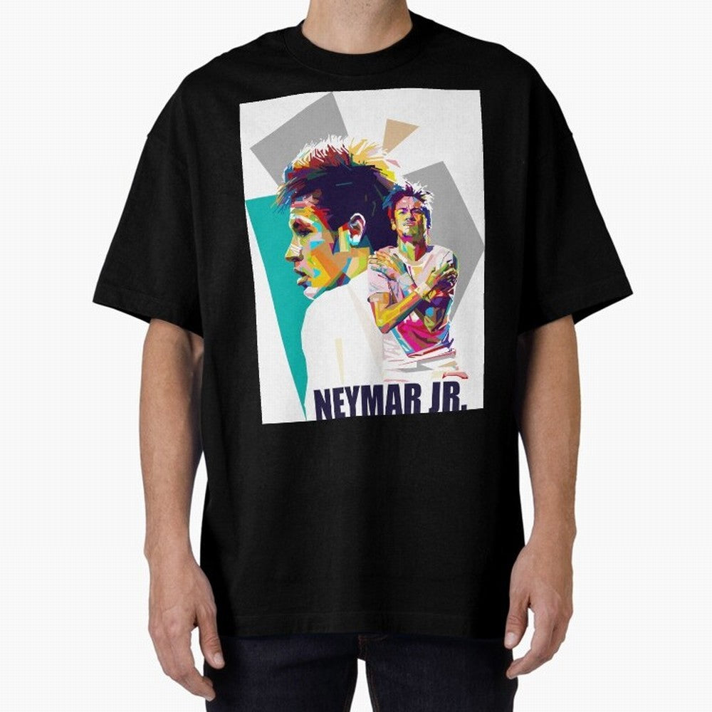 Young Neymar WPAP art Premium T-Shirt Make the Season About FIFA World Cup 2026 USA Canada Mexico for Fans of Messi and Portugal, Spain and Germany, Bringing Worldwide Fan Energy, Dramatic Goals, Stadium Lights and Championship Celebrations;