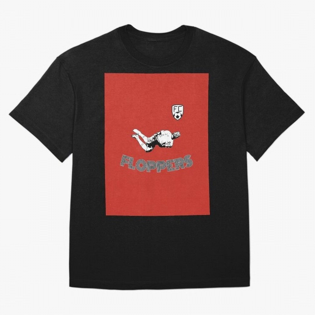 Floppers FC - Unique and Original Design Graphic T-Shirt Join Supporters Worldwide for FIFA World Cup 2026 for Fans of Messi, Neymar and Mbappe and Argentina, France and Brazil, Bringing Champion Mindset, Group Stage Buzz, Knockout Tension and