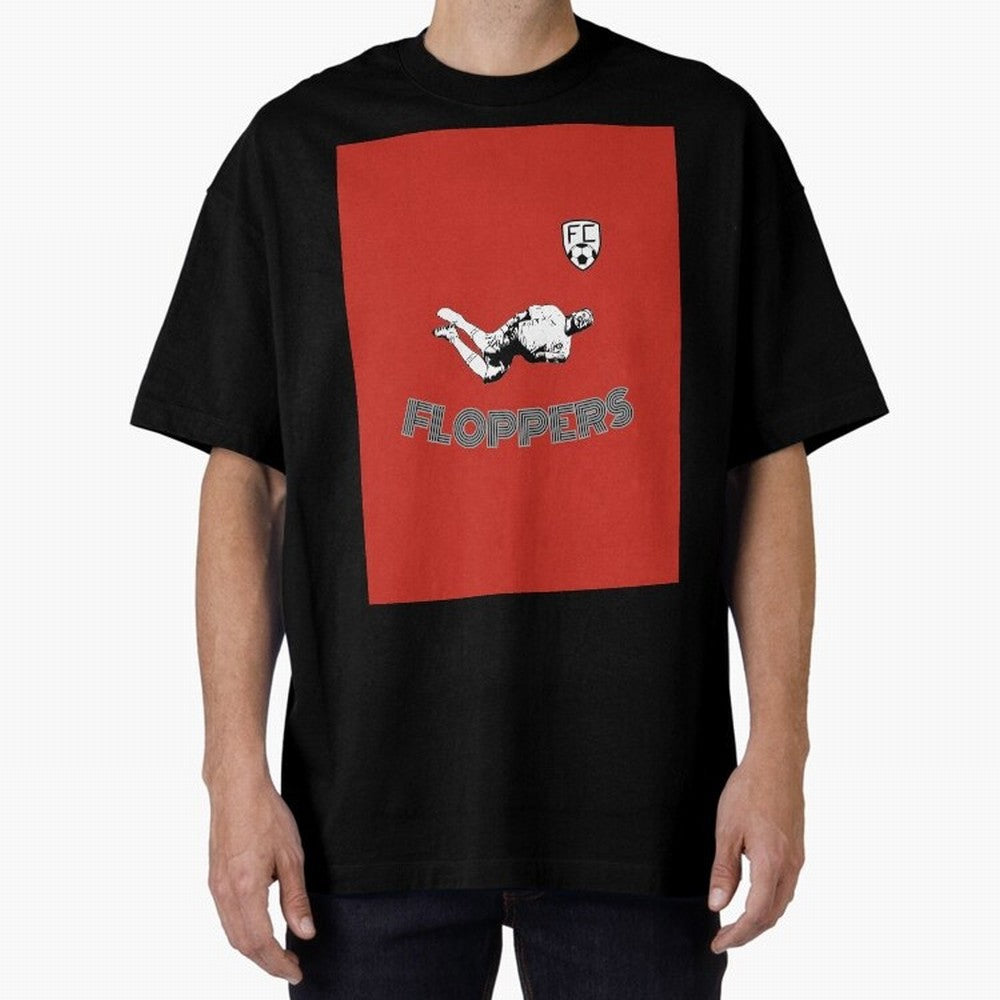 Floppers FC - Unique and Original Design Graphic T-Shirt Join Supporters Worldwide for FIFA World Cup 2026 for Fans of Messi, Neymar and Mbappe and Argentina, France and Brazil, Bringing Champion Mindset, Group Stage Buzz, Knockout Tension and