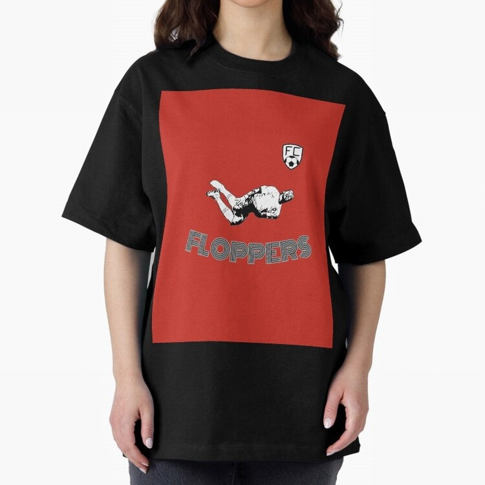 Floppers FC - Unique and Original Design Graphic T-Shirt Join Supporters Worldwide for FIFA World Cup 2026 for Fans of Messi, Neymar and Mbappe and Argentina, France and Brazil, Bringing Champion Mindset, Group Stage Buzz, Knockout Tension and