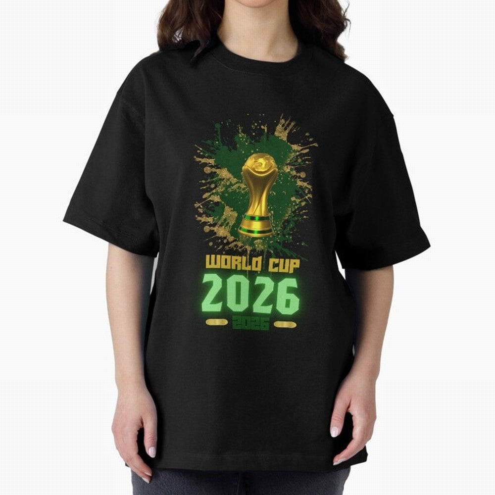 World Cup 2026 Soccer Tournament 2026 Classic T-Shirt Stand Out with Spirit from FIFA World Cup 2026 USA Canada Mexico Capturing Neymar, France Energy, Football Passion, Legendary Performances, Festival Vibes and Supporter Community; Ideal for