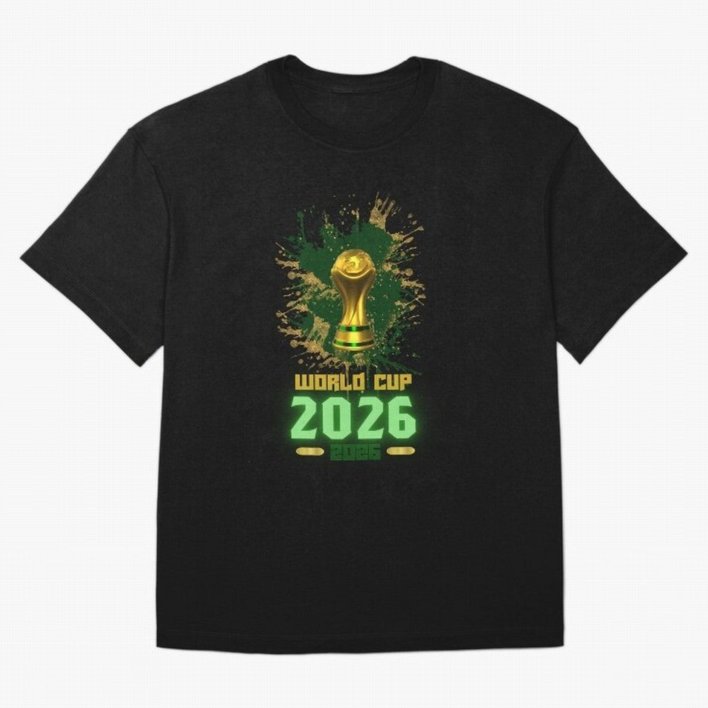 World Cup 2026 Soccer Tournament 2026 Classic T-Shirt Stand Out with Spirit from FIFA World Cup 2026 USA Canada Mexico Capturing Neymar, France Energy, Football Passion, Legendary Performances, Festival Vibes and Supporter Community; Ideal for