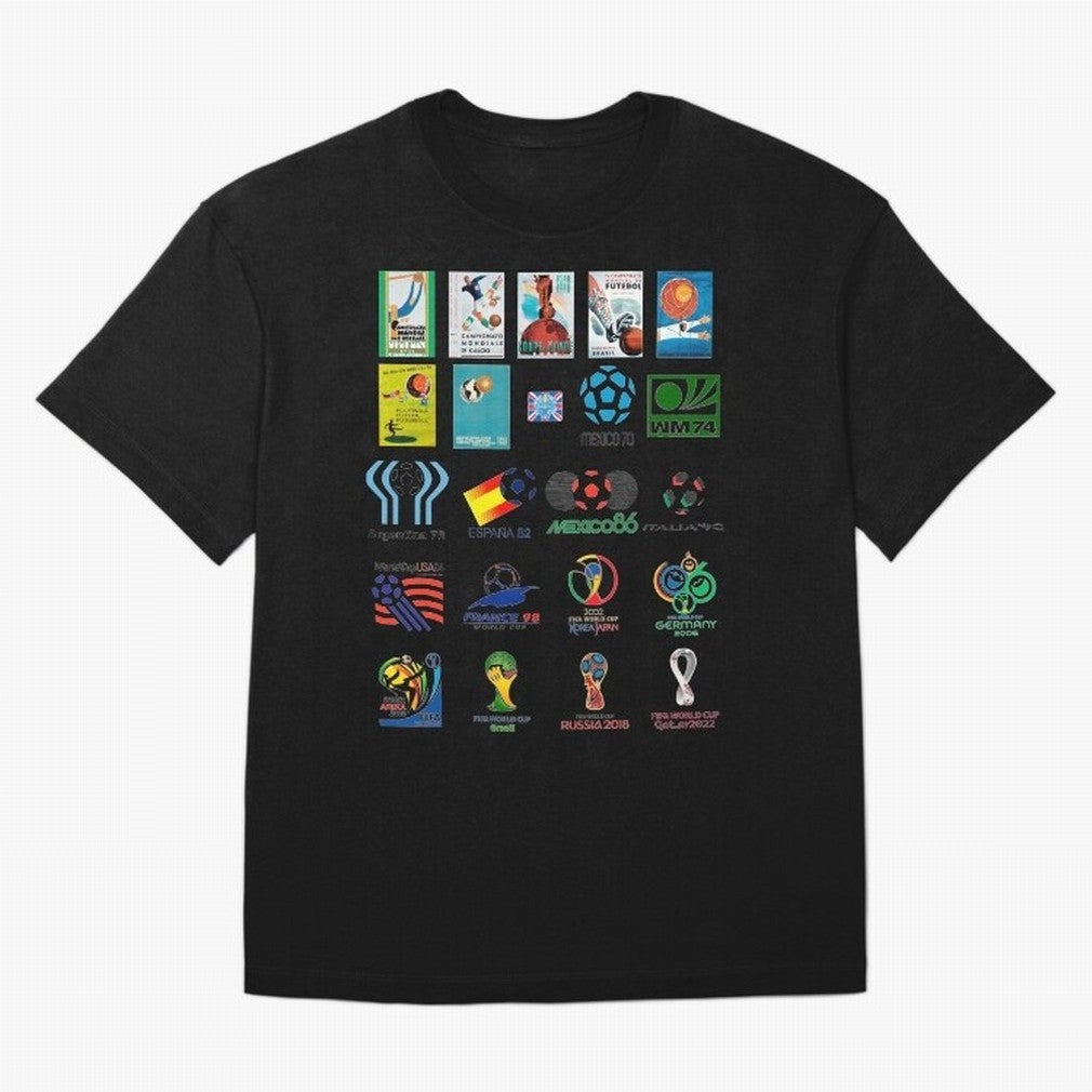 Soccer world logos Classic T-Shirt Support the Legends of FIFA World Cup 2026 USA Canada Mexico Spirit, Inspired by Brazil, Portugal and Argentina, Messi, Neymar and Mbappe, Goal Celebration Energy, Supporter Heritage, Football Icons and Worldwide