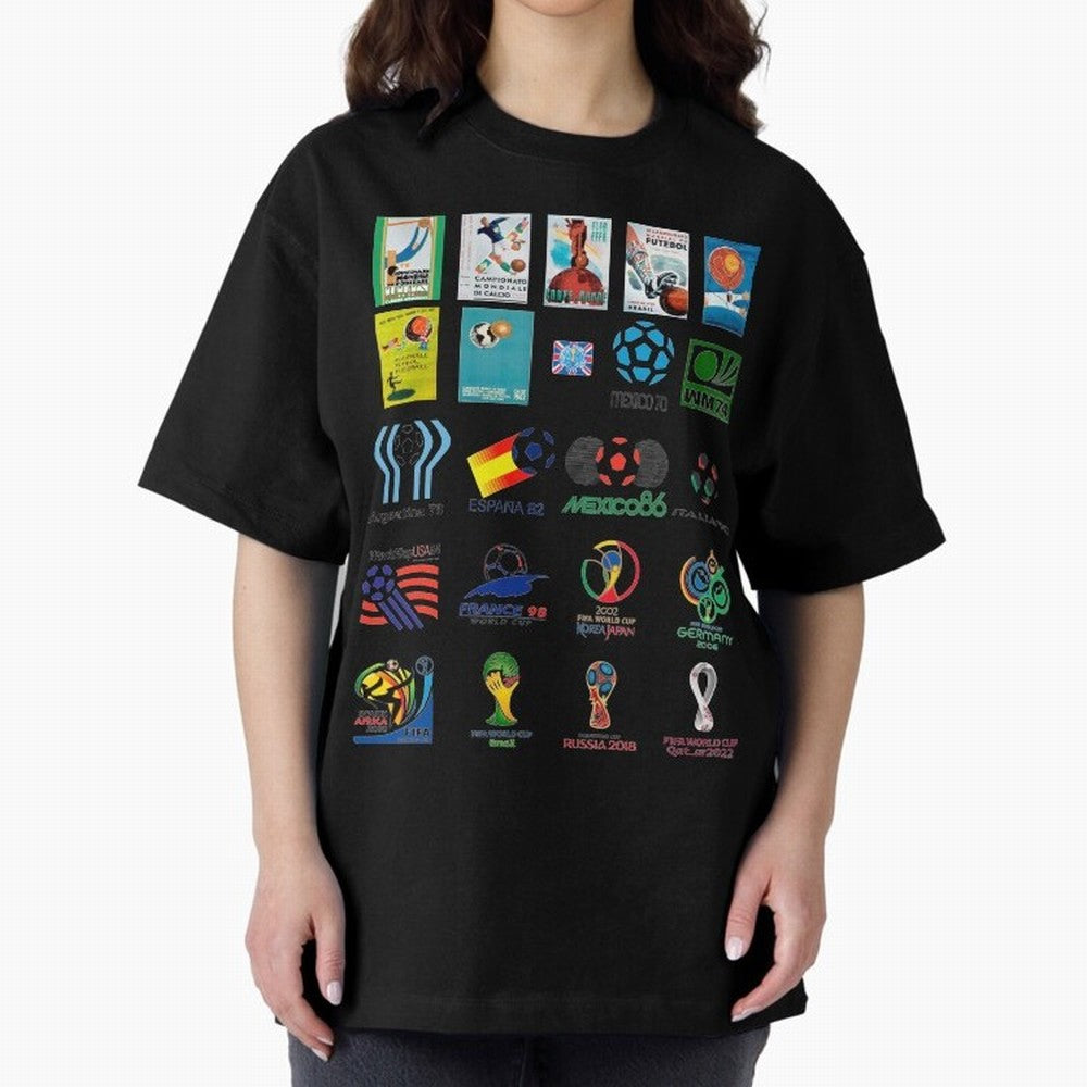 Soccer world logos Classic T-Shirt Support the Legends of FIFA World Cup 2026 USA Canada Mexico Spirit, Inspired by Brazil, Portugal and Argentina, Messi, Neymar and Mbappe, Goal Celebration Energy, Supporter Heritage, Football Icons and Worldwide