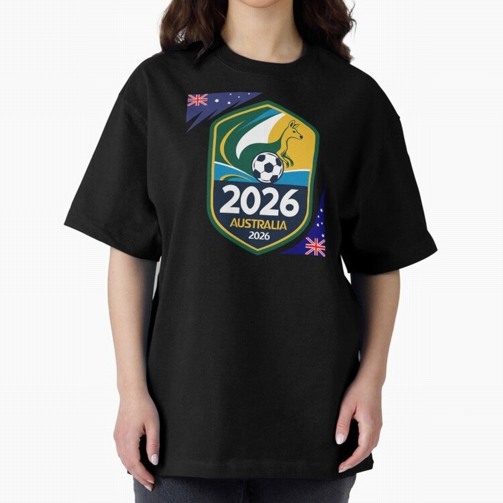 Australia WC2026 Classic T-Shirt Support Your Favorite Stars during FIFA World Cup 2026 Spirit, Centered on Portugal, Spain and Germany, Cristiano Ronaldo, Match Day Excitement, Supporter Culture, Golden Goals and Global Football Passion; Built for