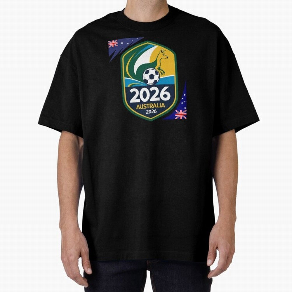 Australia WC2026 Classic T-Shirt Support Your Favorite Stars during FIFA World Cup 2026 Spirit, Centered on Portugal, Spain and Germany, Cristiano Ronaldo, Match Day Excitement, Supporter Culture, Golden Goals and Global Football Passion; Built for