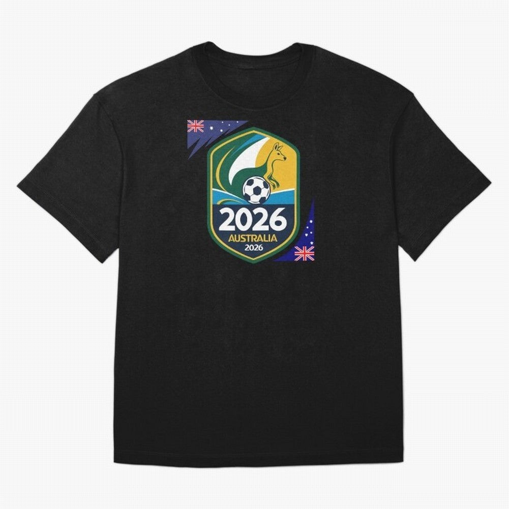 Australia WC2026 Classic T-Shirt Support Your Favorite Stars during FIFA World Cup 2026 Spirit, Centered on Portugal, Spain and Germany, Cristiano Ronaldo, Match Day Excitement, Supporter Culture, Golden Goals and Global Football Passion; Built for