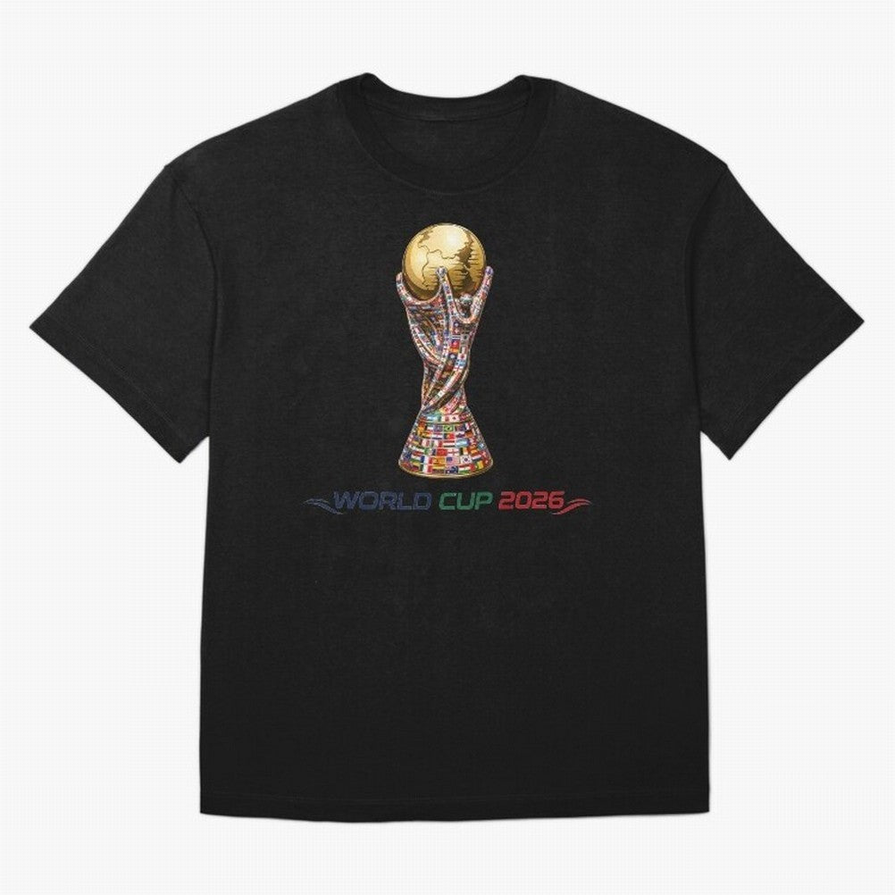 Collection World Cup 2026 Classic T-Shirt Experience Match Day Hype around FIFA World Cup 2026 Group Stage, Messi, Neymar and Mbappe, Germany, Sports Nostalgia, International Competition, Famous Players and Unforgettable Victories; Ideal for Fans