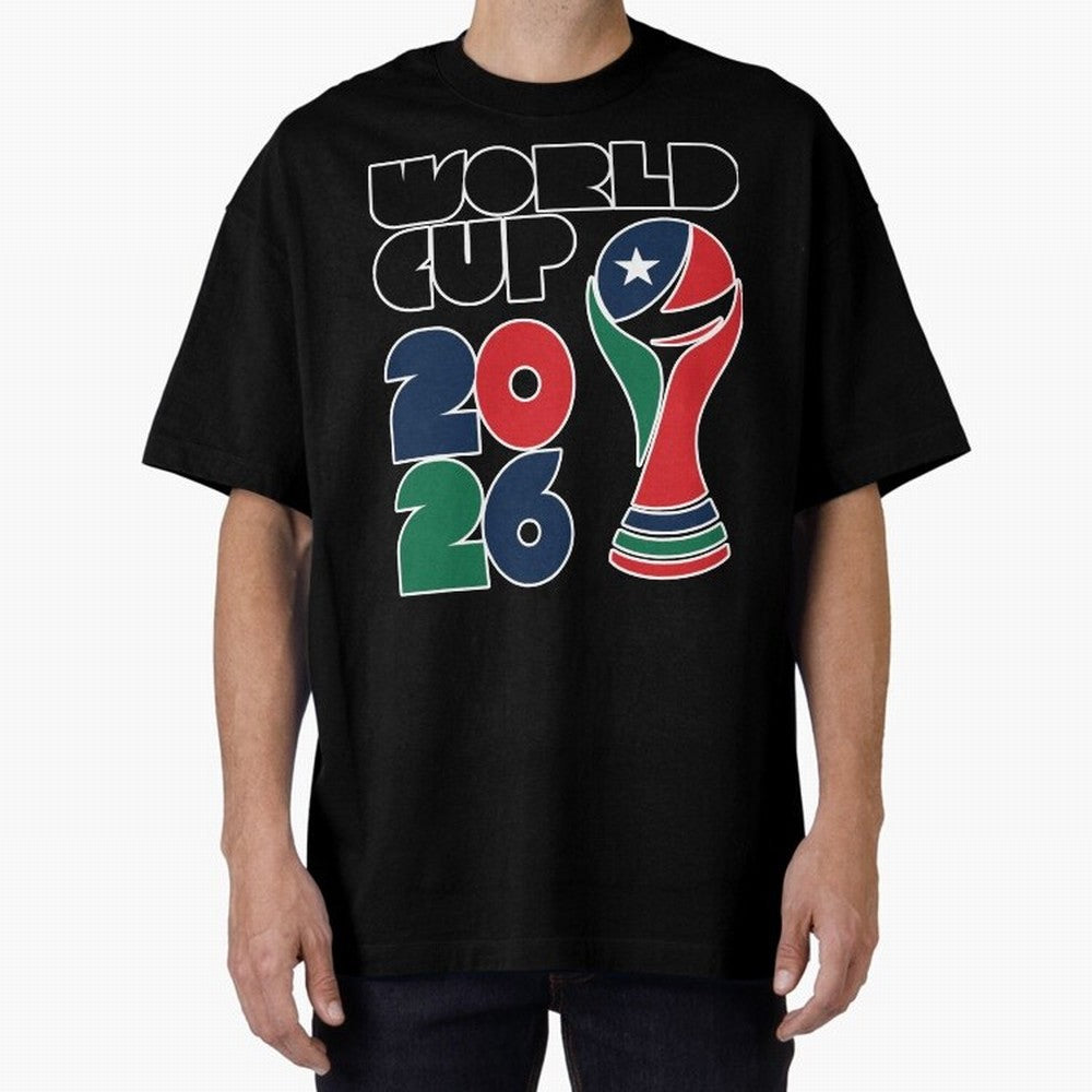 Minimalist Funky World Cup 2026 Design Classic T-Shirt Honor Football Greatness during Global Football Passion for FIFA World Cup 2026 Group Stage, Capturing Mbappe, France and Portugal, Global Supporter Spirit, Legendary Goals, National Colors and