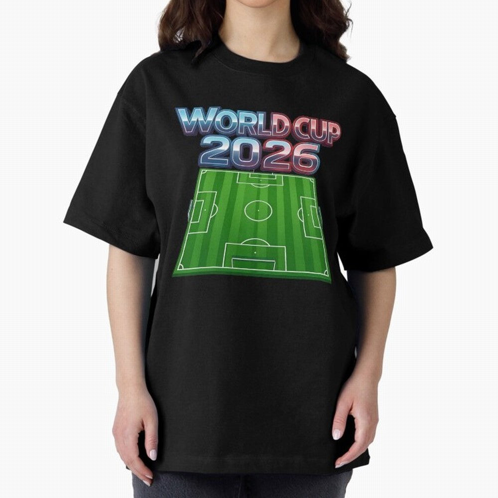 WORLD CUP 2026 Classic T-Shirt Upgrade FIFA World Cup 2026 Group Stage for Fans of Messi and Cristiano Ronaldo and France and Portugal, Bringing Match Day Excitement, Supporter Culture, Golden Goals and Global Football Passion; Ideal for Football