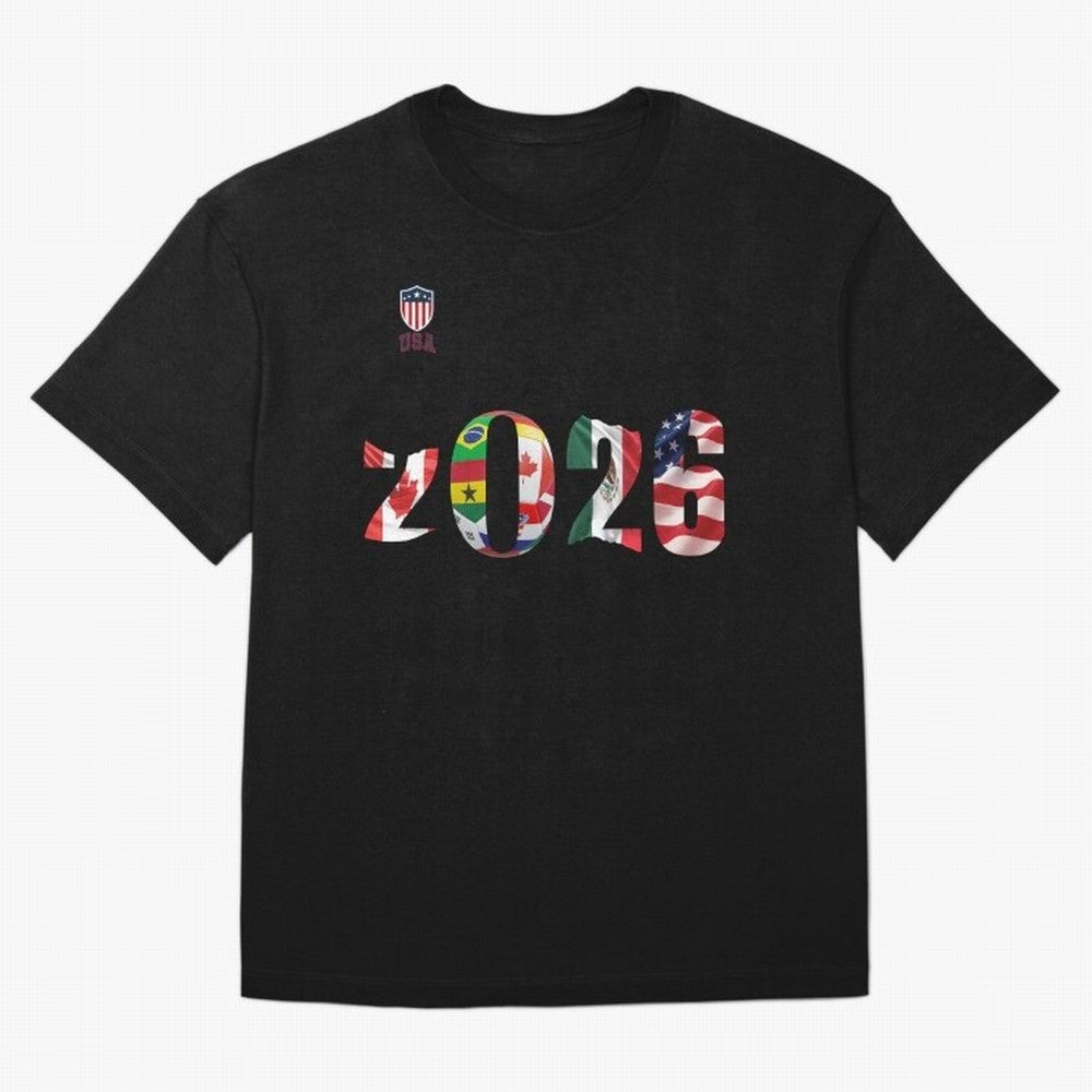 World Cup Classic T-Shirt Live the Energy of Global Football Passion for FIFA World Cup 2026, Centered on Messi, CR7 and Mbappe, Portugal, Worldwide Fan Energy, Dramatic Goals, Stadium Lights and Championship Celebrations; Built for Supporters