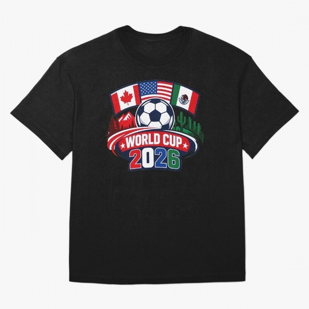 2026 FIFA World Cup Classic T-Shirt Make Game Day About FIFA World Cup 2026 Spirit, Highlighting Argentina and Brazil, Cristiano Ronaldo, Tournament Hype, Historic Matchups, Family Viewing Parties and Global Sports Pride; Made for Collectors Who