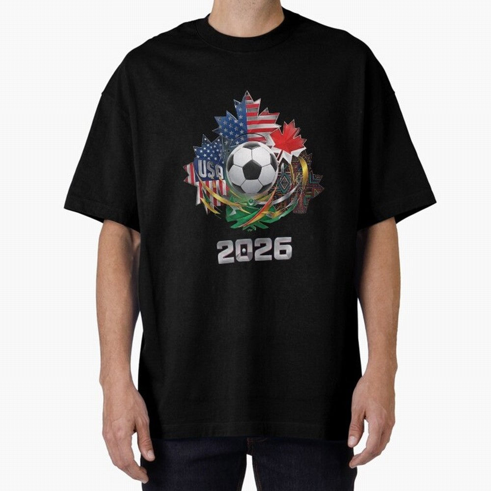United Americas Classic T-Shirt Follow Every Goal of FIFA World Cup 2026 USA Canada Mexico for Fans of Haaland and Mbappe and Brazil, Portugal and Argentina, Bringing Classic Soccer Heritage, Championship Pressure, Fan Loyalty and International