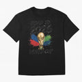 Road To 2026 World Cup Football Graphic Tee Classic T-Shirt Relive FIFA World Cup 2026 USA Canada Mexico Spirit, Celebrating England, France and Netherlands, Neymar, Vintage Soccer Flavor, Modern Football Stars, National Flags and Final Night