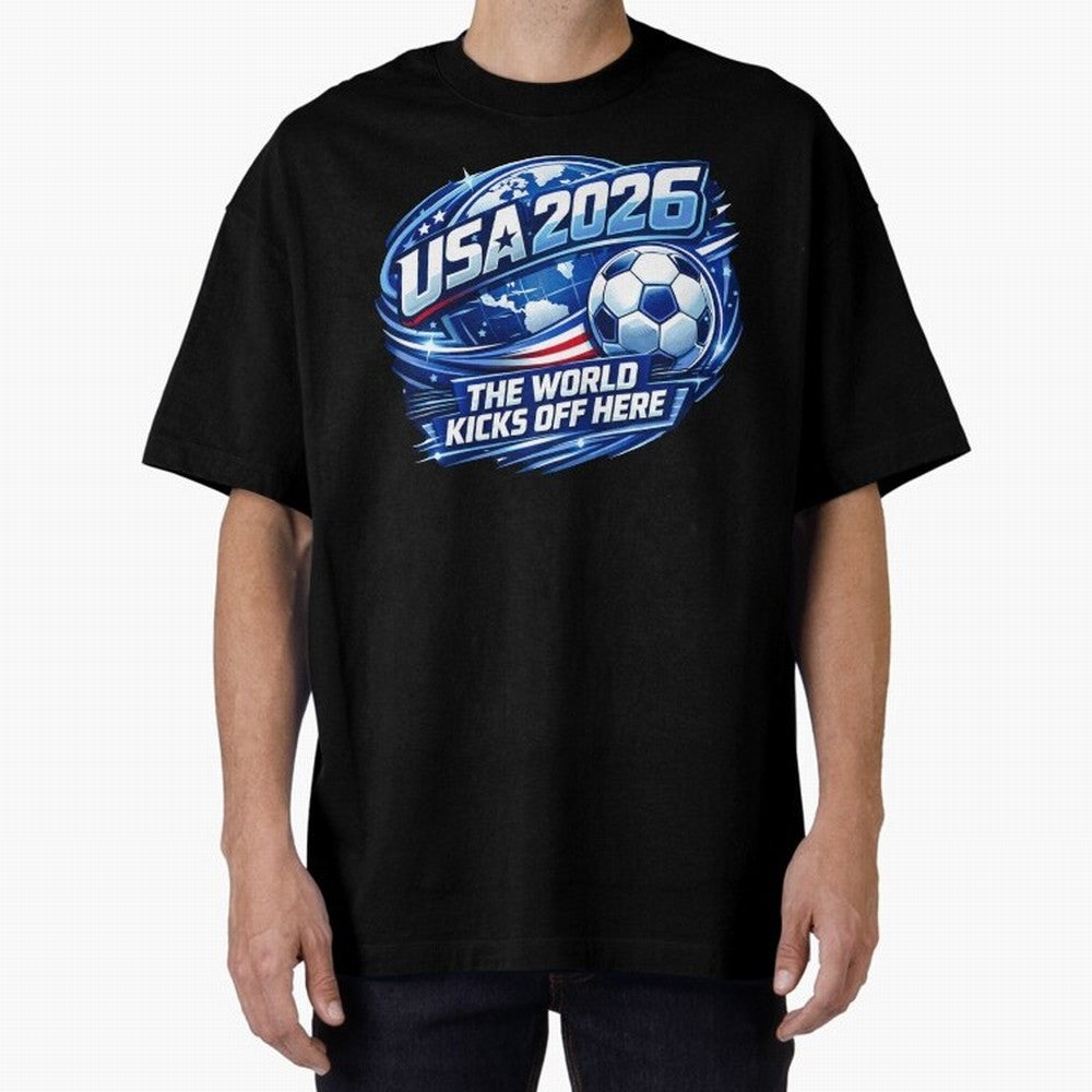 World Cup 2026 Classic T-Shirt Bring Stadium Energy to FIFA World Cup 2026 for Fans of Haaland and Mbappe and Argentina, Bringing Tournament Hype, Historic Matchups, Family Viewing Parties and Global Sports Pride; Made for Collectors Who Enjoy