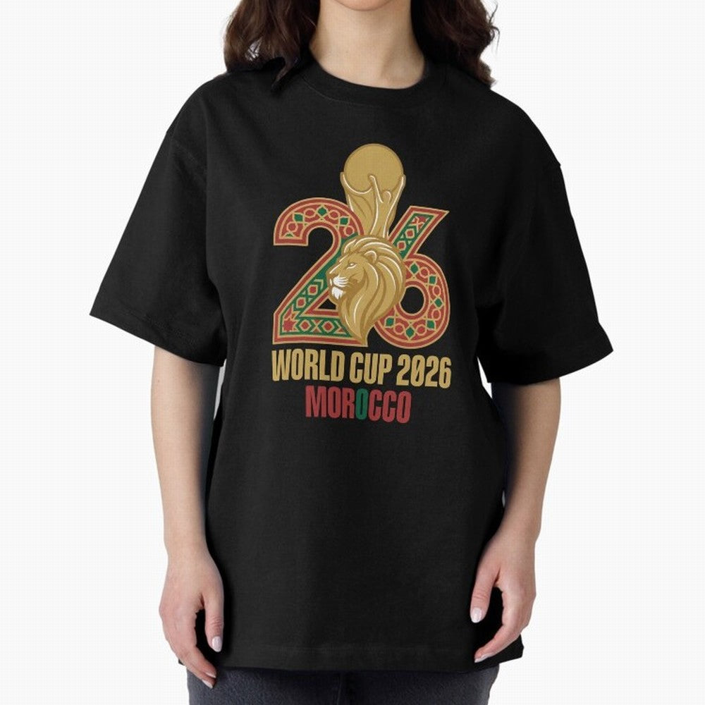 Copy of WORLD CUP 2026 MOROCCO Classic T-Shirt Carry National Pride through FIFA World Cup 2026 Group Stage Spirit, Driven by Argentina and Brazil, Mbappe and Neymar, Match Day Excitement, Supporter Culture, Golden Goals and Global Football