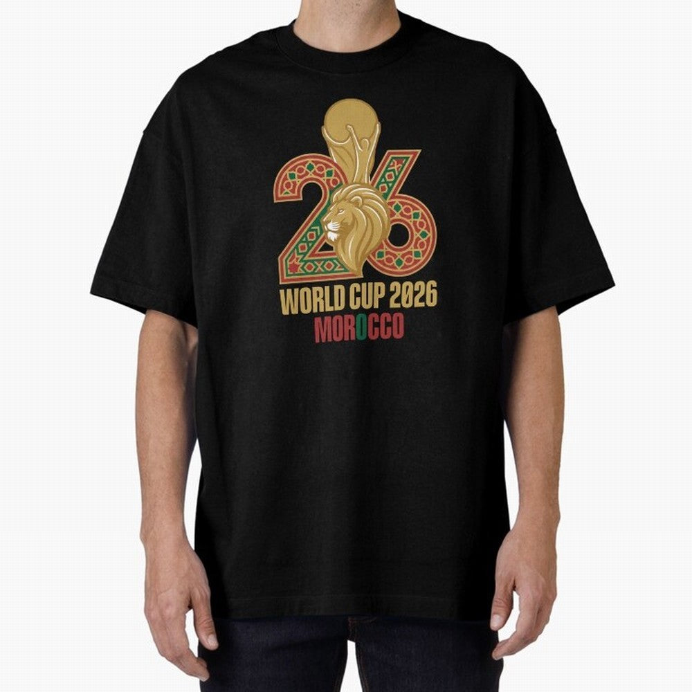 Copy of WORLD CUP 2026 MOROCCO Classic T-Shirt Carry National Pride through FIFA World Cup 2026 Group Stage Spirit, Driven by Argentina and Brazil, Mbappe and Neymar, Match Day Excitement, Supporter Culture, Golden Goals and Global Football