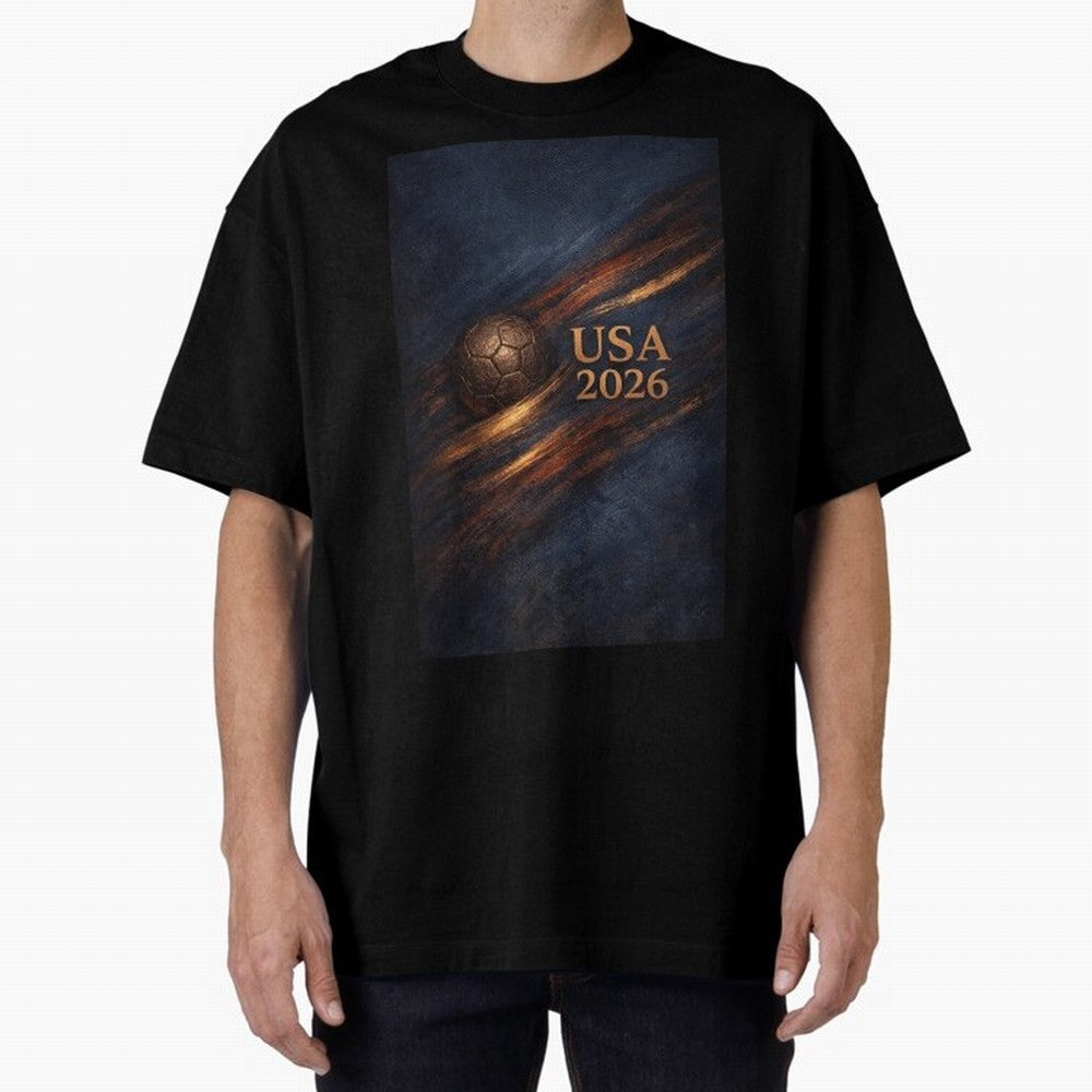 USA 2026 For Soccer Fans Inspired Design Classic T-Shirt Mark FIFA World Cup 2026 Group Stage for Fans of Neymar, Haaland and Cristiano Ronaldo and Brazil, Bringing Football Festival Excitement, Trophy Ambitions, Country Rivalries and Star Player