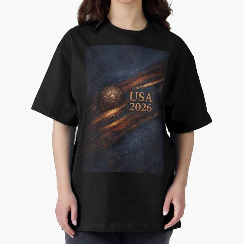 USA 2026 For Soccer Fans Inspired Design Classic T-Shirt Mark FIFA World Cup 2026 Group Stage for Fans of Neymar, Haaland and Cristiano Ronaldo and Brazil, Bringing Football Festival Excitement, Trophy Ambitions, Country Rivalries and Star Player