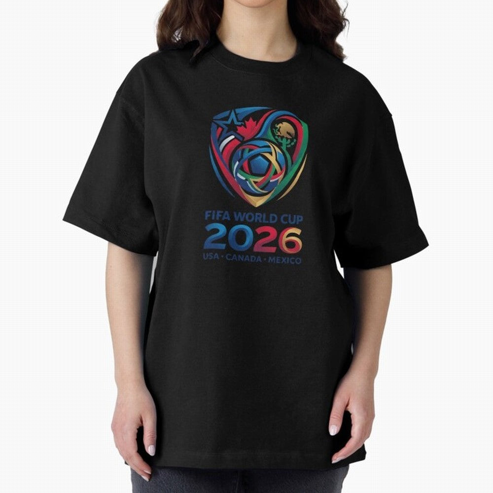 World Cup 2026 Fan Design ¨C United by Football Classic T-Shirt Show Championship Spirit for Match Day Hype around FIFA World Cup 2026 Group Stage, Neymar, Haaland and Cristiano Ronaldo, Argentina, Retro Football Energy, Iconic Rivalries, Trophy