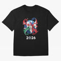 World United by Football 2026 Classic T-Shirt Discover Global Football Passion for FIFA World Cup 2026 Group Stage, Celebrating Messi, Neymar and Mbappe, Portugal, Football Passion, Legendary Performances, Festival Vibes and Supporter Community;