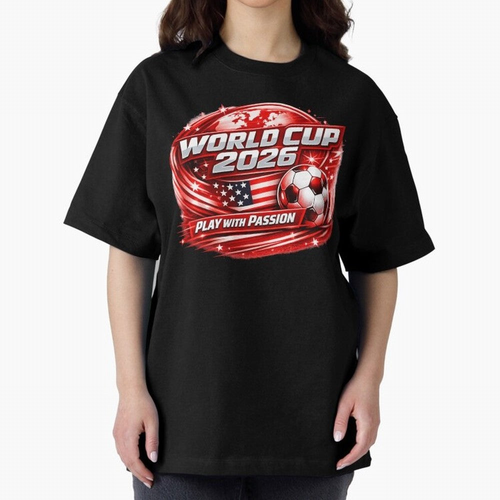 World Cup 2026 Classic T-Shirt Support Iconic Players in FIFA World Cup 2026 Group Stage Driven by Cristiano Ronaldo, Portugal Energy, Sports Nostalgia, International Competition, Famous Players and Unforgettable Victories; Ideal for Football Dads,