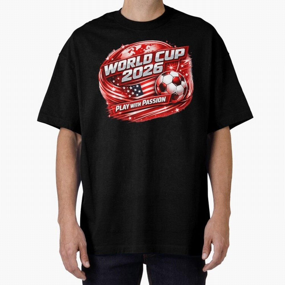 World Cup 2026 Classic T-Shirt Support Iconic Players in FIFA World Cup 2026 Group Stage Driven by Cristiano Ronaldo, Portugal Energy, Sports Nostalgia, International Competition, Famous Players and Unforgettable Victories; Ideal for Football Dads,