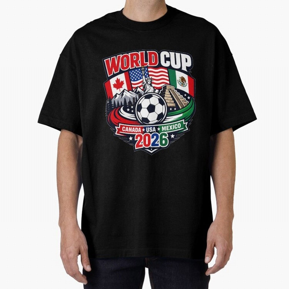FIFA World Cup 2026 Classic T-Shirt Bring International Match Energy to Global Football Passion for FIFA World Cup 2026, Driven by Haaland and Mbappe, Brazil, Portugal and Argentina, Fan Favorite Moments, National Team Passion, Big Match Drama and