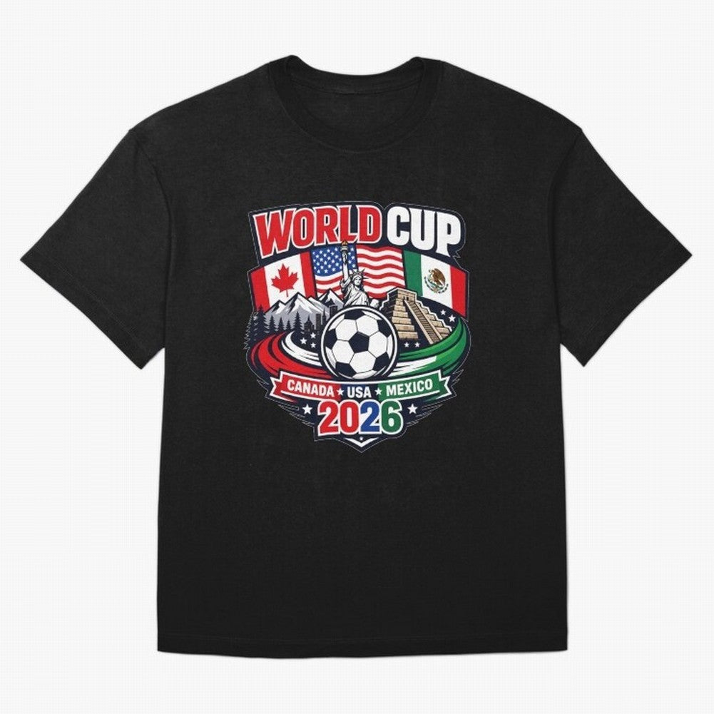 FIFA World Cup 2026 Classic T-Shirt Bring International Match Energy to Global Football Passion for FIFA World Cup 2026, Driven by Haaland and Mbappe, Brazil, Portugal and Argentina, Fan Favorite Moments, National Team Passion, Big Match Drama and