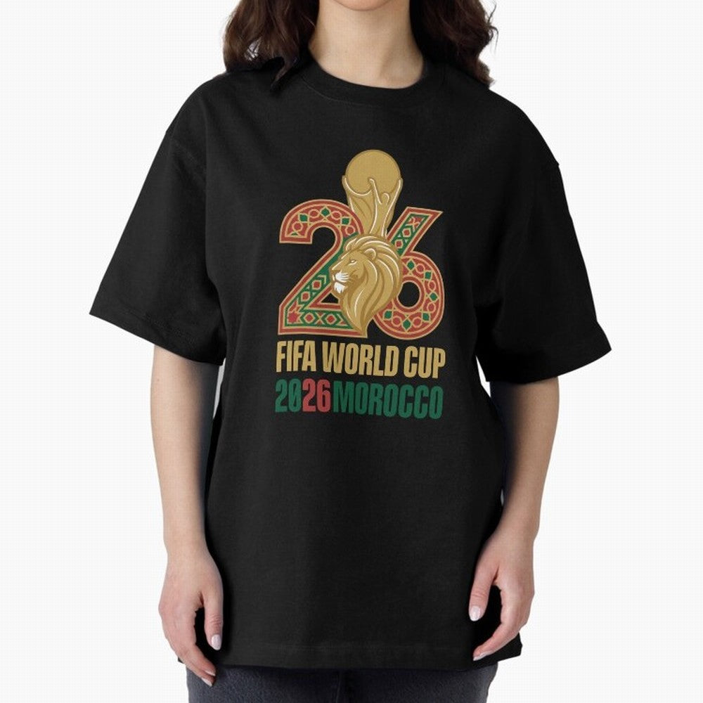 WORLD CUP 2026 MOROCCO Classic T-Shirt Represent the Passion of Match Day Hype around FIFA World Cup 2026, Cristiano Ronaldo, Argentina and Brazil, Stadium Chants, National Pride, Trophy Dreams and Unforgettable Football Memories; Perfect for