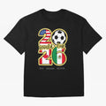 World Cup 2026, Usa Canada Mexico Football Classic T-Shirt Bring a Champion Mindset to Match Day Hype around FIFA World Cup 2026 USA Canada Mexico, Mbappe, Argentina, France and Brazil, Fan Favorite Moments, National Team Passion, Big Match Drama