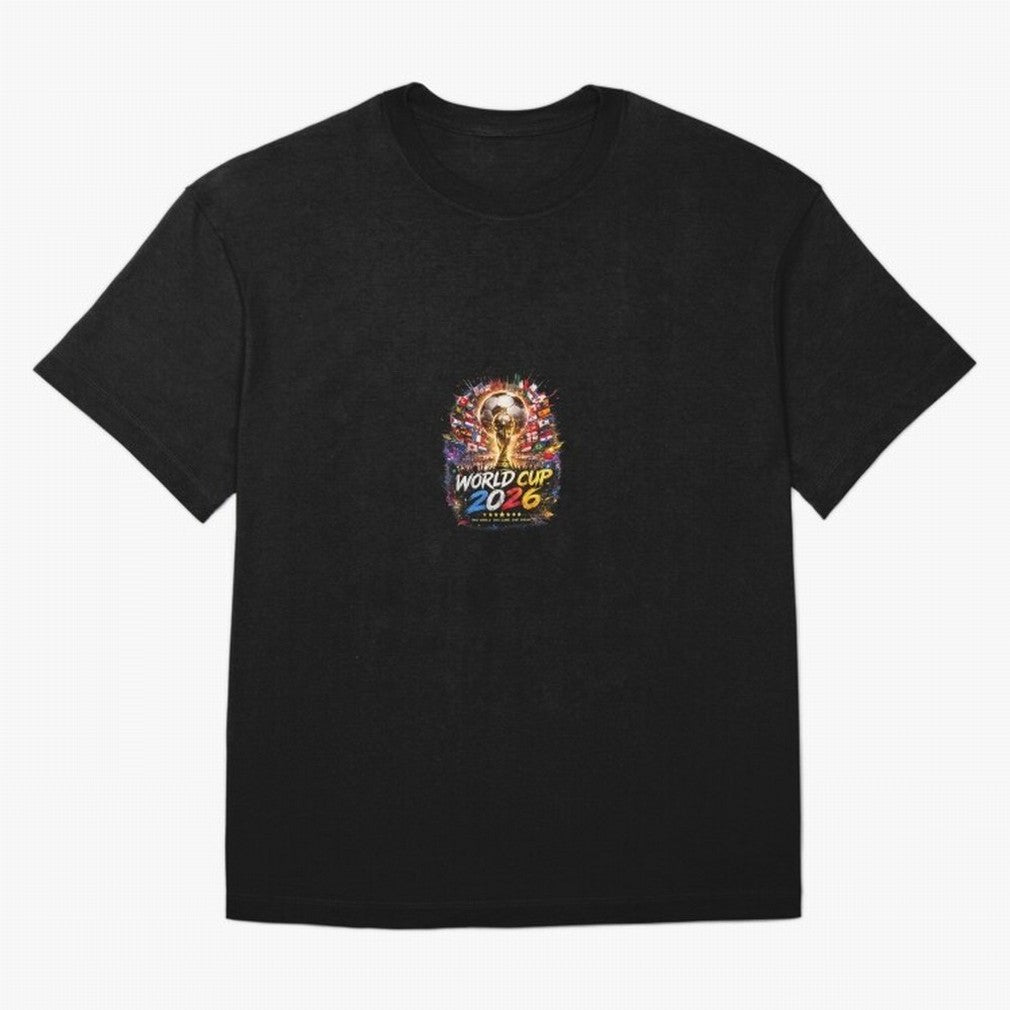 Copy of World Cup 2026 ¨C United Passion ?? | Neon Football Design Classic T-Shirt Honor Champions and Dreams in FIFA World Cup 2026 Celebrating Messi, CR7 and Mbappe, France and Portugal Energy, Goal Celebration Energy, Supporter Heritage,