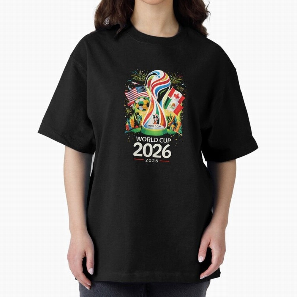 World Cup 2026 Soccer Tournament T-Shirt_87289249 Classic T-Shirt Bring Bold Fan Energy to the FIFA World Cup 2026 USA Canada Mexico Journey through Cristiano Ronaldo, Haaland and CR7 Highlights, Spain and Netherlands Pride, Soccer Culture,