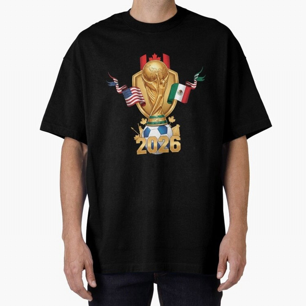 Waves of Victory 2026 Classic T-Shirt Show Passion for the Stars of FIFA World Cup 2026 Highlighting Messi, Germany Energy, Game Day Rituals, Football Legends, Country Pride and the Road to the Final; Perfect for Fans, Collectors, Family