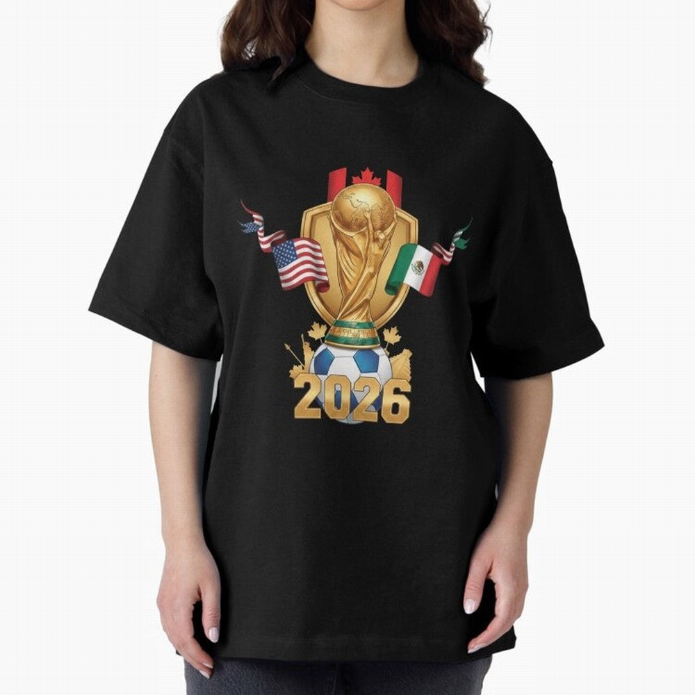 Waves of Victory 2026 Classic T-Shirt Show Passion for the Stars of FIFA World Cup 2026 Highlighting Messi, Germany Energy, Game Day Rituals, Football Legends, Country Pride and the Road to the Final; Perfect for Fans, Collectors, Family