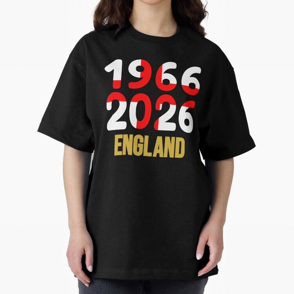 England 1966/2026 Classic T-Shirt Bring Retro Soccer Energy to the FIFA World Cup 2026 Journey through Messi and Cristiano Ronaldo Highlights, Spain Pride, Worldwide Fan Energy, Dramatic Goals, Stadium Lights and Championship Celebrations; Perfect
