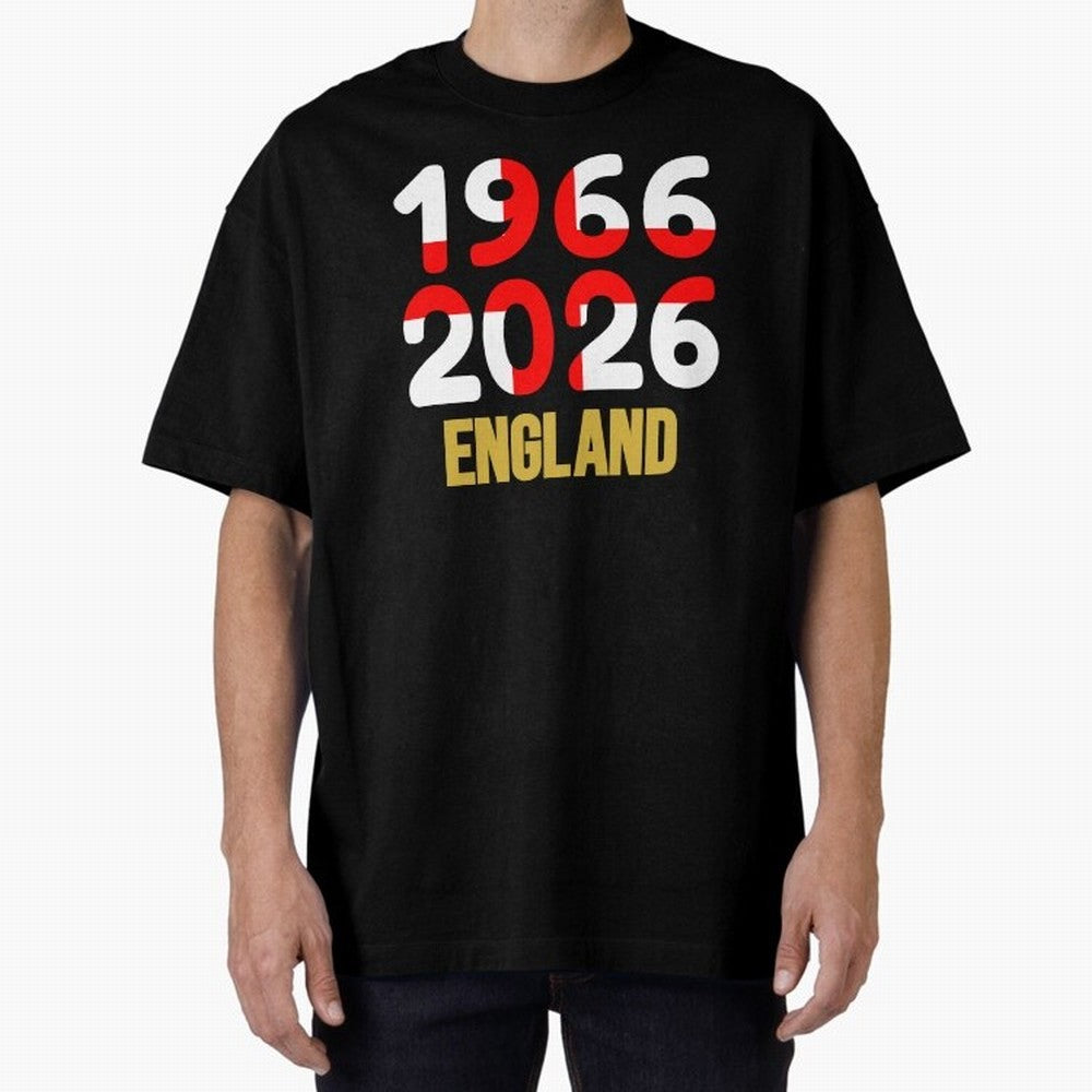 England 1966/2026 Classic T-Shirt Bring Retro Soccer Energy to the FIFA World Cup 2026 Journey through Messi and Cristiano Ronaldo Highlights, Spain Pride, Worldwide Fan Energy, Dramatic Goals, Stadium Lights and Championship Celebrations; Perfect