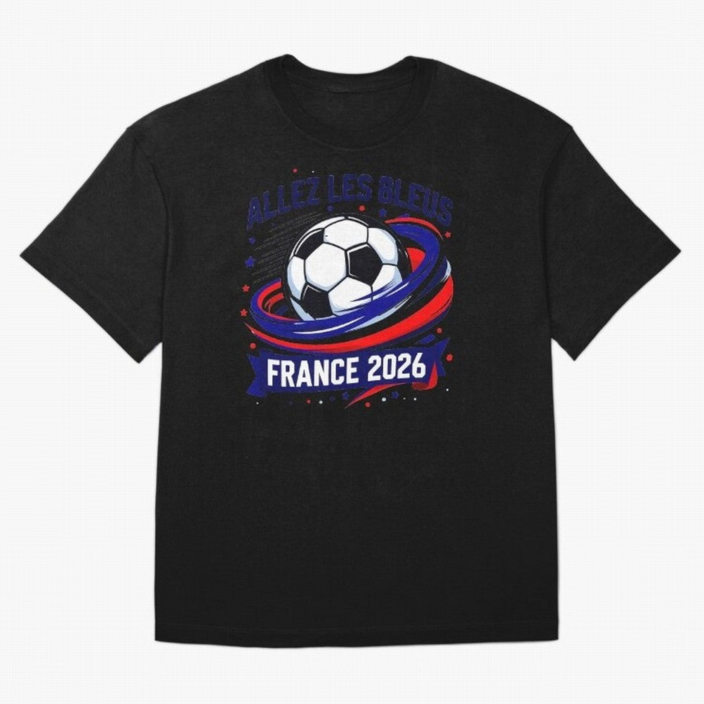 France Fan Art World Cup 2026 Classic T-Shirt Celebrate Football Heritage in the FIFA World Cup 2026 Group Stage Journey through CR7 and Messi Highlights, Argentina and Brazil Pride, Vintage Soccer Flavor, Modern Football Stars, National Flags and