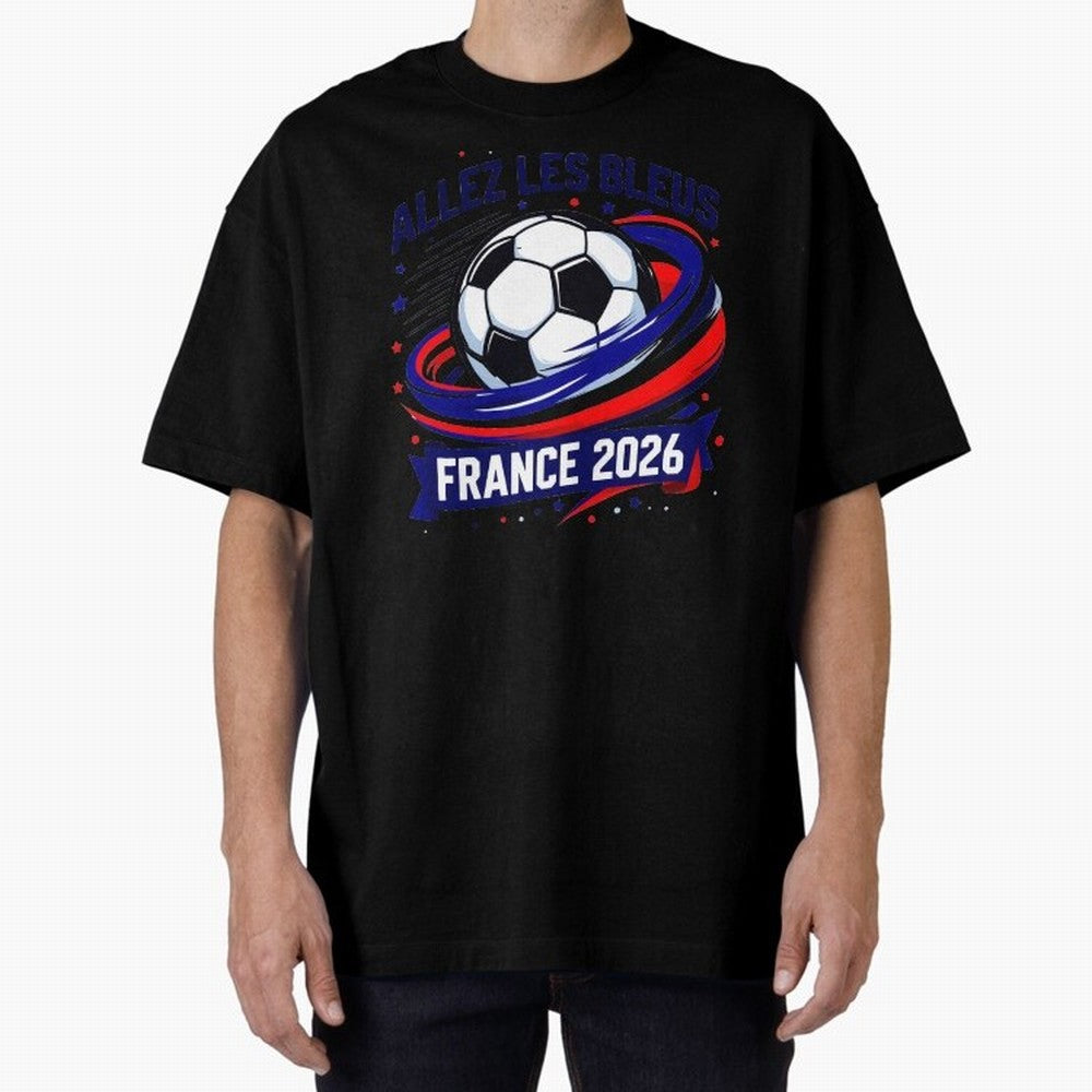 France Fan Art World Cup 2026 Classic T-Shirt Celebrate Football Heritage in the FIFA World Cup 2026 Group Stage Journey through CR7 and Messi Highlights, Argentina and Brazil Pride, Vintage Soccer Flavor, Modern Football Stars, National Flags and