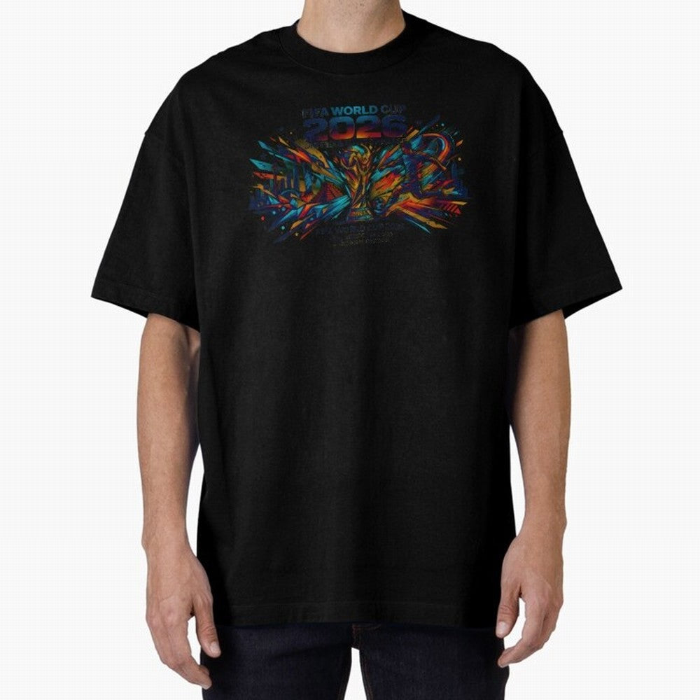 FIFA World Cup 2026 Classic T-Shirt Feel International Energy from FIFA World Cup 2026 Group Stage Centered on Neymar, Haaland and Cristiano Ronaldo, France and Portugal Energy, Retro Football Energy, Iconic Rivalries, Trophy Chase Drama and