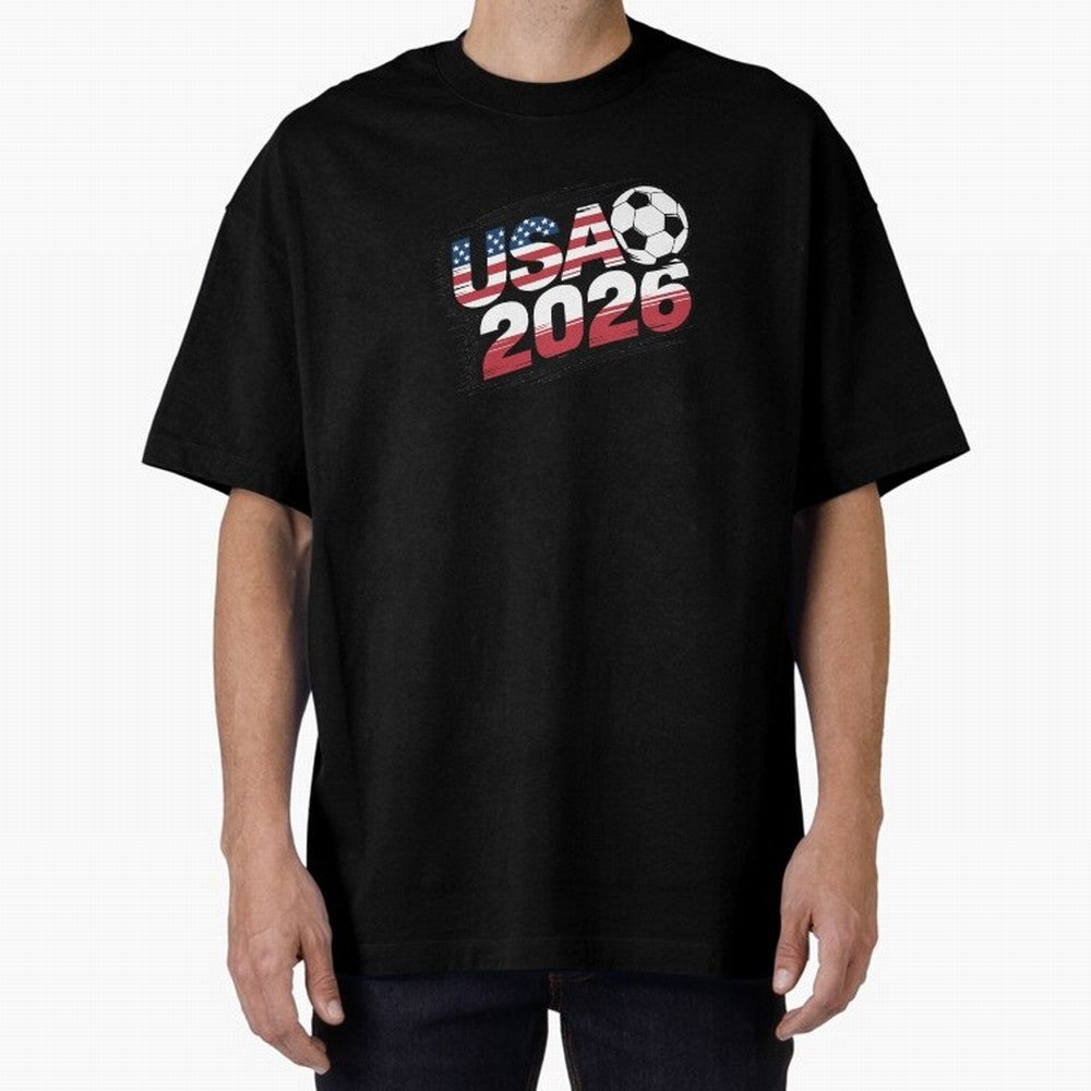 USA 2026 Soccer Classic T-Shirt Celebrate Supporters United by Match Day Hype around FIFA World Cup 2026 USA Canada Mexico, Neymar, Haaland and Cristiano Ronaldo, Spain, Fan Favorite Moments, National Team Passion, Big Match Drama and Soccer