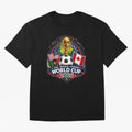 World Cup 2026 Sticker ¨C USA Mexico Canada Football Trophy Design Classic T-Shirt Cheer for Global Football Passion for FIFA World Cup 2026 Group Stage, Driven by Haaland, Brazil, Portugal and Argentina, Championship Spirit, Famous Goals, Roaring
