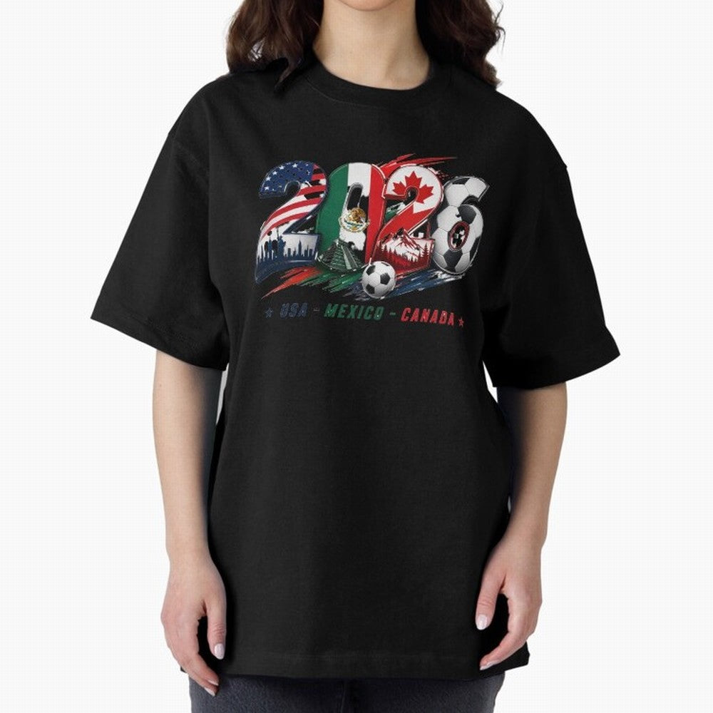 United by Football 2026 North America Soccer Design Classic T-Shirt Celebrate Fan Favorites in Match Day Hype around FIFA World Cup 2026, Haaland and Mbappe, Germany, Soccer Culture, Superstar Moments, National Team Dreams and Competitive Fire;