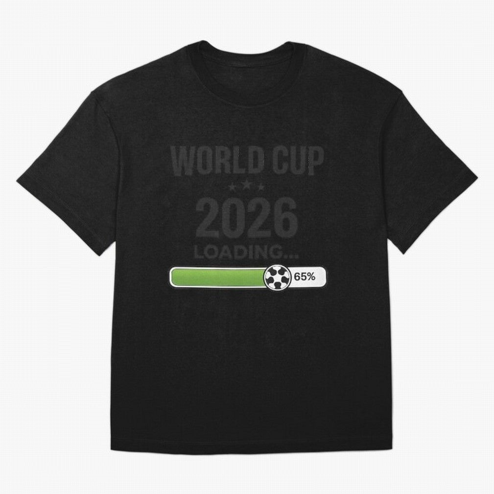 Copy of World Cup 2026 Loading Funny Football Shirt Soccer Fan Gift Classic T-Shirt Honor the Beautiful Game during FIFA World Cup 2026 Driven by CR7 and Messi, Netherlands Energy, Championship Spirit, Famous Goals, Roaring Crowds and International